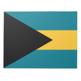Bloc De Notas Bandera de las Bahamas