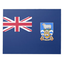 Bloc De Notas Bandera de las Islas Falkland (Territorio Británic