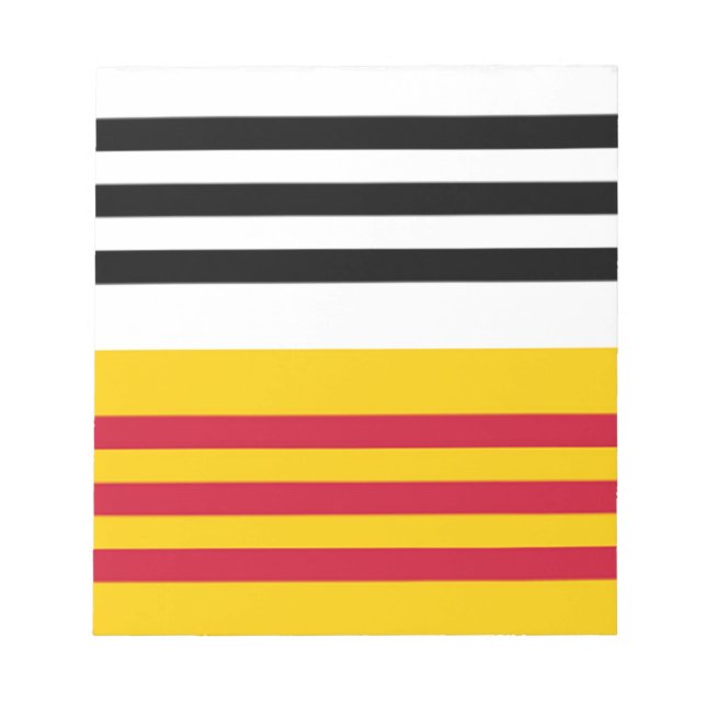 Bloc De Notas Bandera de Loon op Zand (Frente)