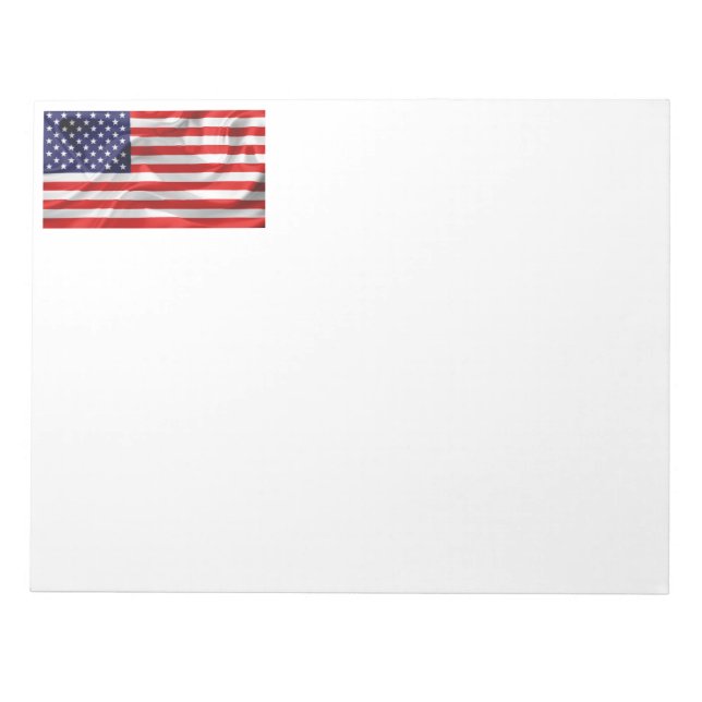 Bloc De Notas Bandera de los Estados Unidos de América (Frente)