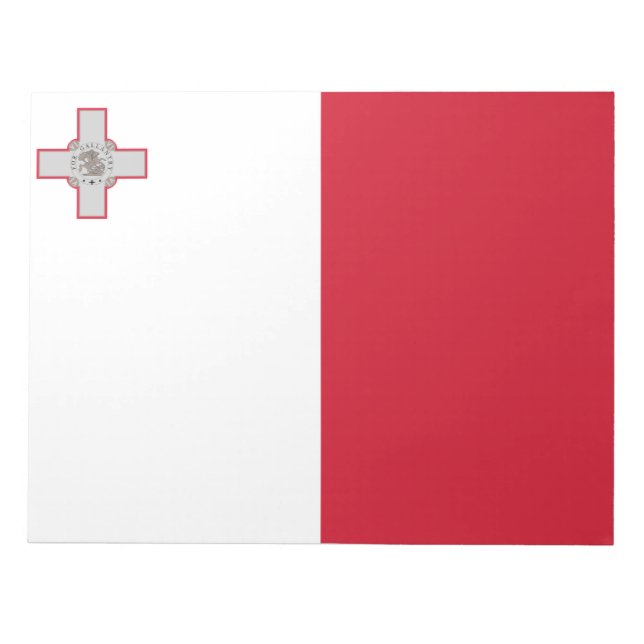 Bloc De Notas Bandera de Malta (Frente)