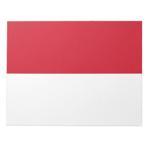 Bloc De Notas Bandera de Mónaco