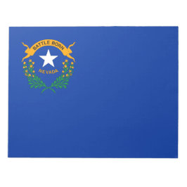 Bloc De Notas Bandera de Nevada