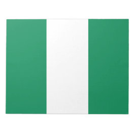 Bloc De Notas Bandera de Nigeria