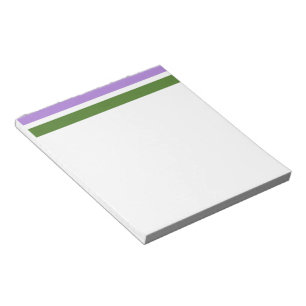 Bloc De Notas Bandera de orgullo genderqueer de SlipperyJoe lava