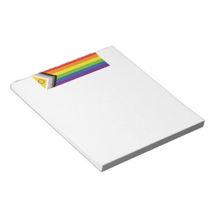 Bloc De Notas Bandera de orgullo intersexual de SlipperyJoe's fo