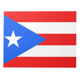 Bloc De Notas Bandera de Puerto Rico