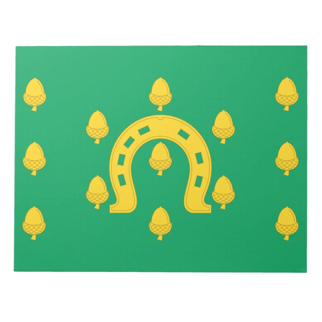 Bloc De Notas Bandera de Rutland (condado del Reino Unido) (Frente)