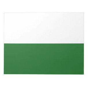 Bloc De Notas Bandera de Sajonia (Estado alemán)