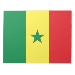 Bloc De Notas Bandera de Senegal