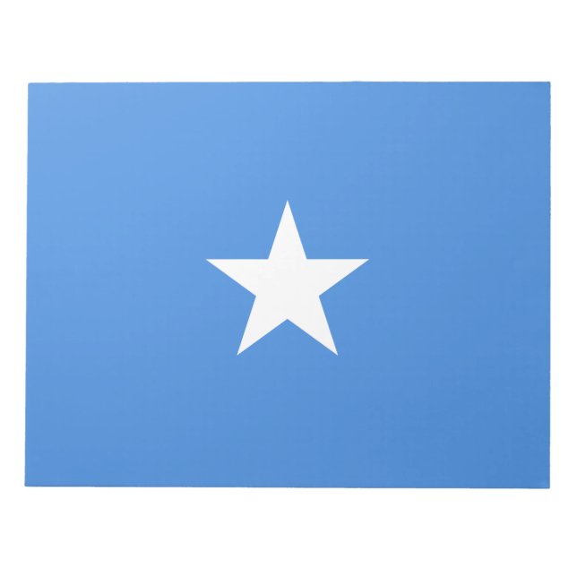 Bloc De Notas Bandera de Somalia (Frente)