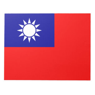 Bloc De Notas Bandera de Taiwán: República de China, Taipei chin