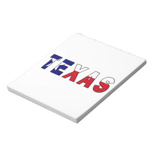 Bloc De Notas Bandera de Texas