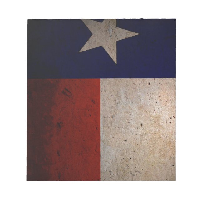 Bloc De Notas Bandera de Texas (Frente)
