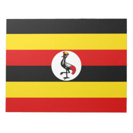 Bloc De Notas Bandera de Uganda