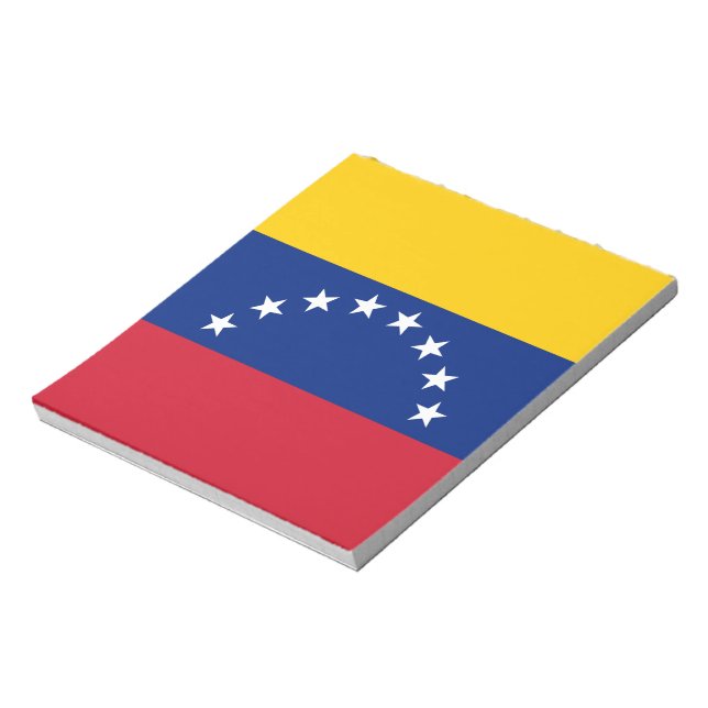 Bloc De Notas Bandera de Venezuela (Lado Izquierdo)