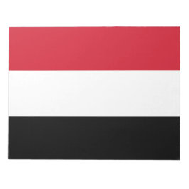 Bloc De Notas Bandera de Yemen