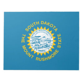 Bloc De Notas Bandera del Estado de Dakota del Sur