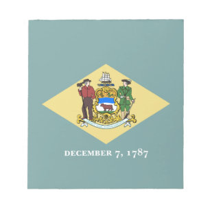 Bloc De Notas Bandera del estado de Delaware