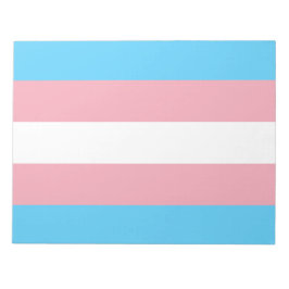 Bloc De Notas Bandera del Orgullo Trans (Orgullo Transgénero)