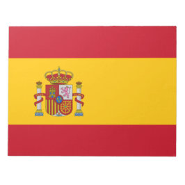 Bloc De Notas Bandera española (España)