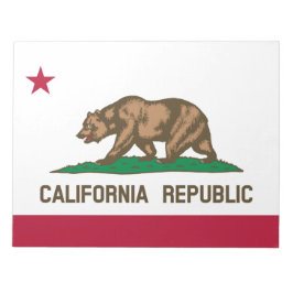 Bloc De Notas Bandera estatal de California