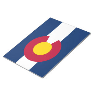 Bloc De Notas Bandera Estatal de Colorado
