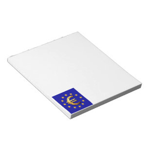 Bloc De Notas Bandera euro