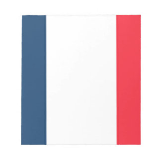 Bloc De Notas Bandera francesa