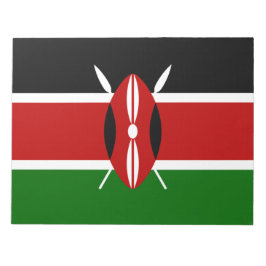 Bloc De Notas Bandera keniana (Kenya)