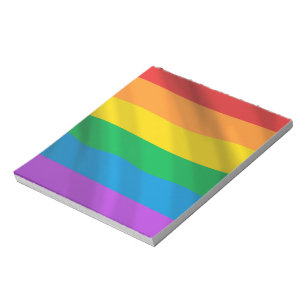 Bloc De Notas Bandera LGBT arco iris
