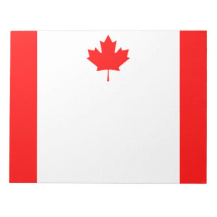 Bloc De Notas Bandera Nacional Patriótica de CANADÁ