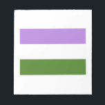 BLOC DE NOTAS BANDERA OFICIAL DE ORGULLO GENDERQUEER<br><div class="desc">Si la vida fuera una camiseta, ¡sería totalmente gay! Explorar más de 1, 000 diseños de humor, orgullo, igualdad, jerga y matrimonio GLBT. La vestimenta gay, lesbiana, trans, gay e intersexual más única de la web. Todo desde GAY a Z @ www.GlbtShirts.com ENCONTRARNOS EN: LA WEB: http://www.GlbtShirts.com FACEBOOK: http://www.facebook.com/glbtshirts TWITTER:・...</div>