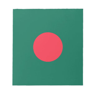 Bloc De Notas Bandera patriótica bangladesí