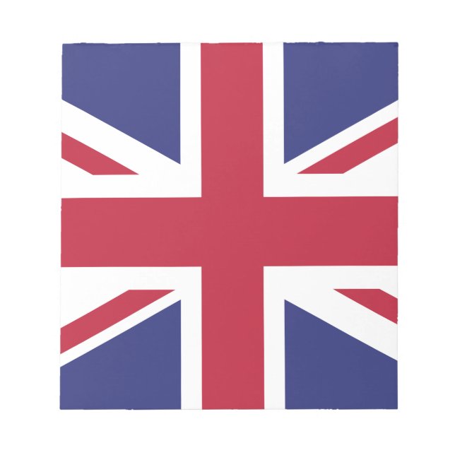 Bloc De Notas Bandera Patriótica del Reino Unido (Frente)