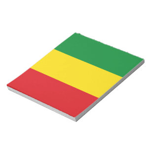 Bloc De Notas Bandera Rastafari Rasta Etíope