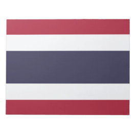 Bloc De Notas Bandera tailandesa (Tailandia)
