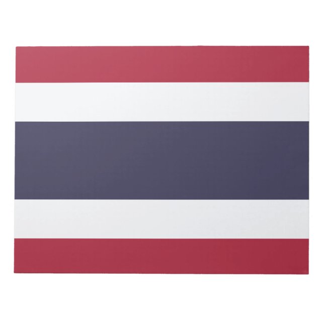 Bloc De Notas Bandera tailandesa (Tailandia) (Frente)