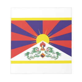 Bloc De Notas Bandera tibetana