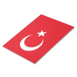Bloc De Notas Bandera turca (Turquía)