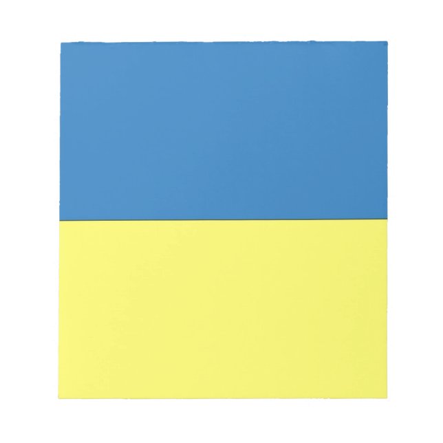 Bloc De Notas Bandera ucraniana (Frente)