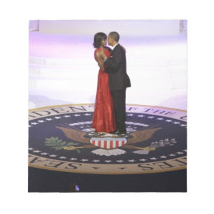 Bloc De Notas Barack y Michelle Obama