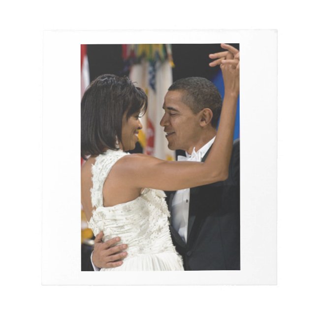 Bloc De Notas Barack y Michelle Obama (Frente)