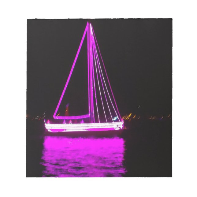Bloc De Notas Barco Morado (Frente)
