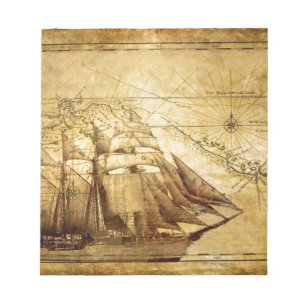 Bloc De Notas barco pirata