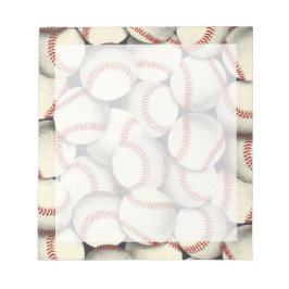 Bloc De Notas Baseballs En Masse