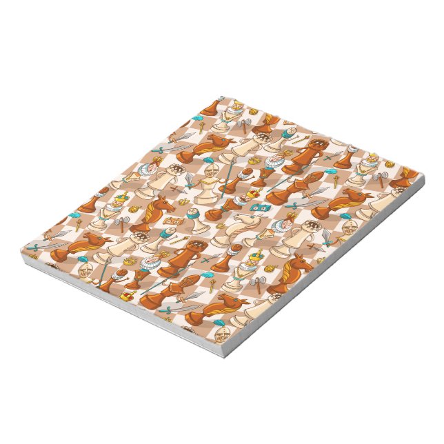 Bloc De Notas Batalla de ajedrez (Lado Izquierdo)