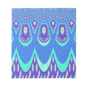 Bloc De Notas batik azul