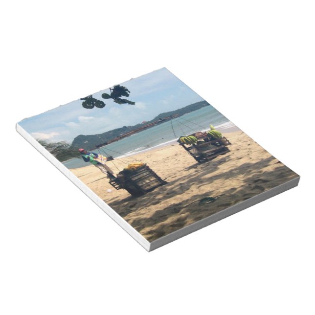 Bloc De Notas Beach Vendings ... Lamai Beach, Koh Samui Island (Lado Derecho)