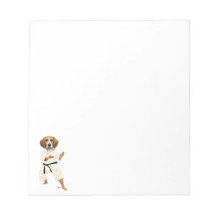 Bloc De Notas Beagle de Karate
